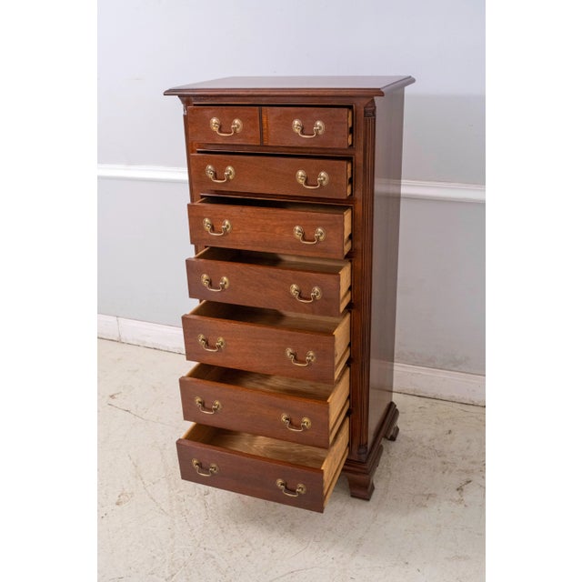 Stickley Stickley Mahogany 7 Drawer Lingerie Chest For Sale - Image 4 of 16