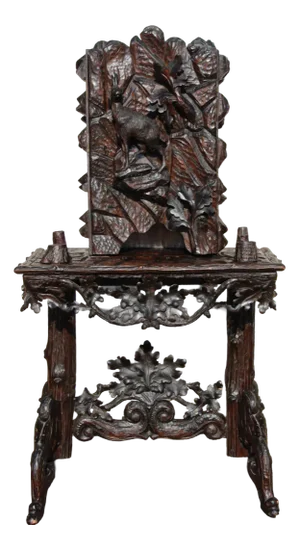 Black Forest Sideboard by Josef Blank, 19th Century