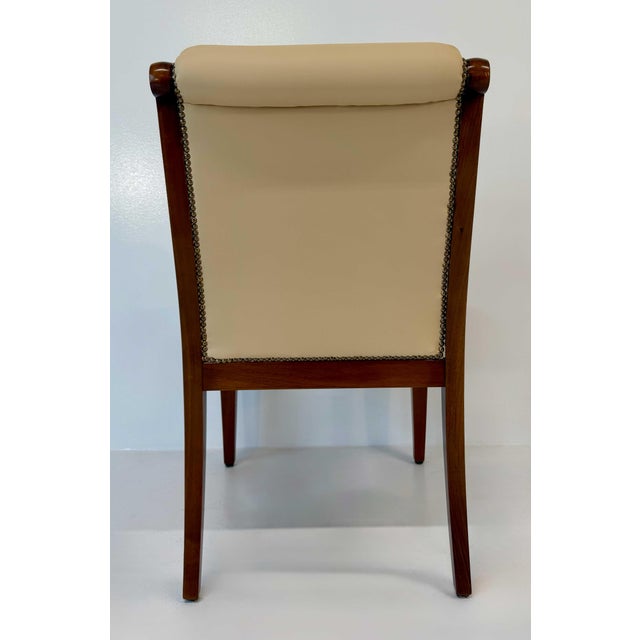 Vintage Italian Neoclassical Dining Chairs, 1950s, Set of 12 For Sale - Image 10 of 14