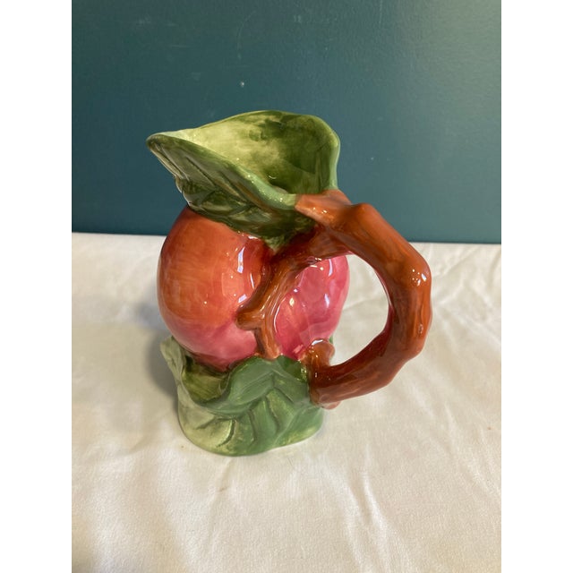 Cute apple pitcher made by Andrea by Sadek. Nice condition with no chips or cracks