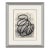 Black Swirl No. 8 Framed Art Print by David Phoenix For Sale