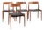 Model 75 Dining Chairs by Niels Otto Møller for J.L. Møller Mobelfabrik, Denmark, 1960s, Set of 4 For Sale