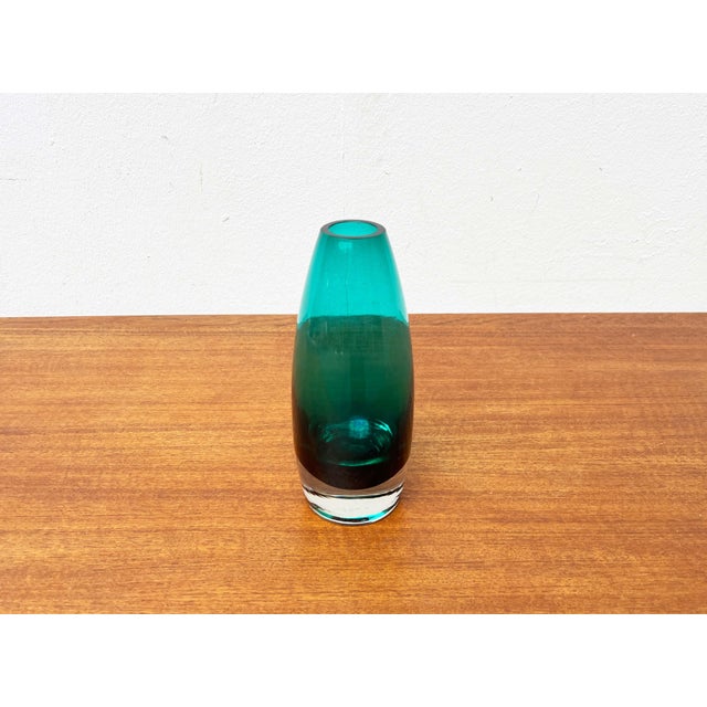 Mid-Century Modern Mid-Century Modern 1365 Glass Vase by Tamara Aladin for Riihimäki, Finland, 1960s For Sale - Image 3 of 18