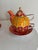T2 Stacking Tea-for-One Porcelain Teapots – Vibrant Moroccan Pattern – a Pair 4 pcs For Sale - Image 4 of 13