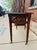 Vintage Ethan Allen Console on Casters With Bamboo Shaped Legs For Sale In Chicago - Image 6 of 8