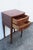 Tall Bow Front Mahogany Nightstand Side End Table 6163 For Sale - Image 12 of 15