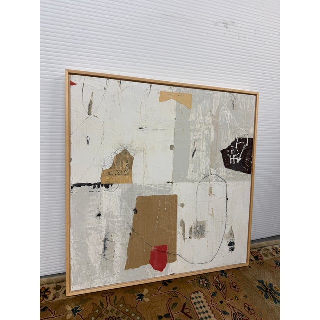 Design Plus Gallery presents an Original Painting titled "Beyond Limits" by Bibby Gignilliat. This mixed media abstract...