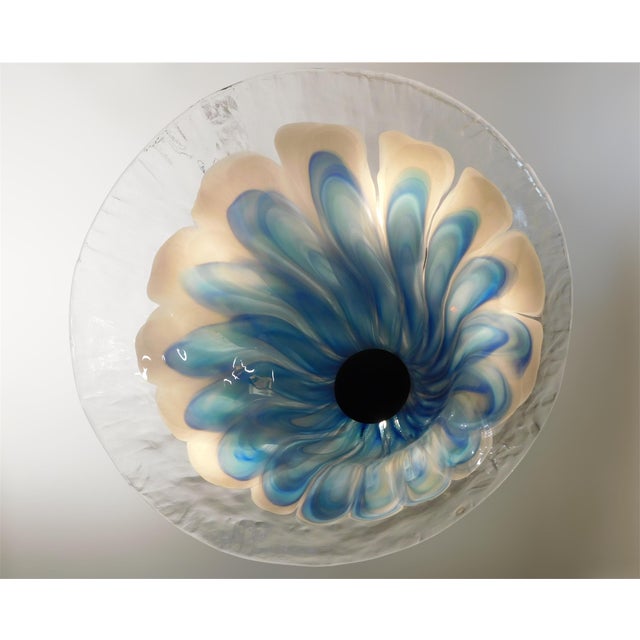 1960s Blue Murano Pendant by La Murrina For Sale - Image 12 of 14