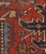 1930s Vintage Shabby Chic Red Area Rug 7'4 X 10'8 For Sale - Image 5 of 8