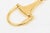 1970s Vintage Gucci Gold Plated Horse Bit Key Chain, 1970's For Sale - Image 5 of 9