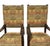 Pair of 19th Century Italian Renaissance Revival Walnut Armchairs Design & Form: These classic high-back hall or throne-...