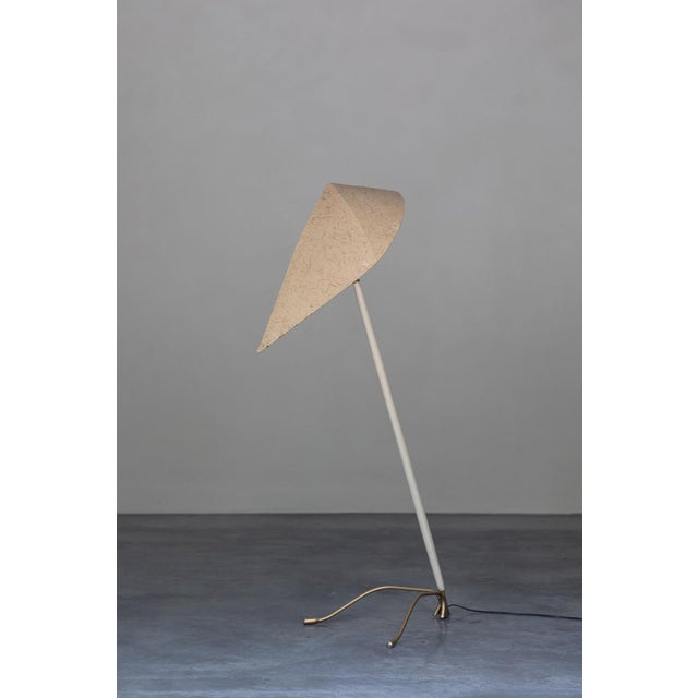 Vintage Wood and Paper Floor Lamp For Sale - Image 14 of 15
