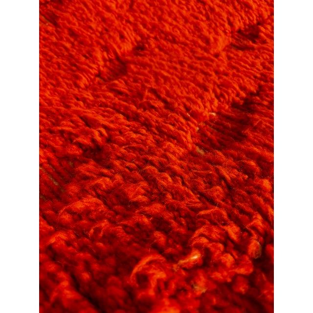 Bauhaus Moroccan Beni Ouarain Rug in Wool, 1990 For Sale - Image 3 of 9