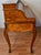 1930s French Louis XV Satinwood Floral Inlay Cylinder Secretary Writing Desk For Sale - Image 14 of 18