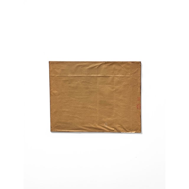 A French Oil on Canvas Japanese Style Painting of a Doll For Sale - Image 4 of 9