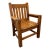Mission Oak Armchair, Vintage For Sale