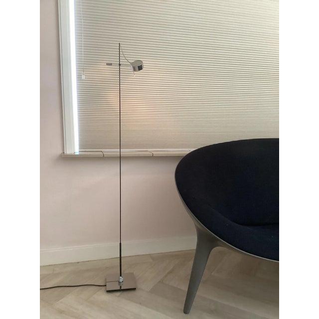 Vintage Model 475B Floor Lamp with Dimmable Touch by Michael Rösing, 1980, in Very Good conditions. Designed 1980 to 1989...
