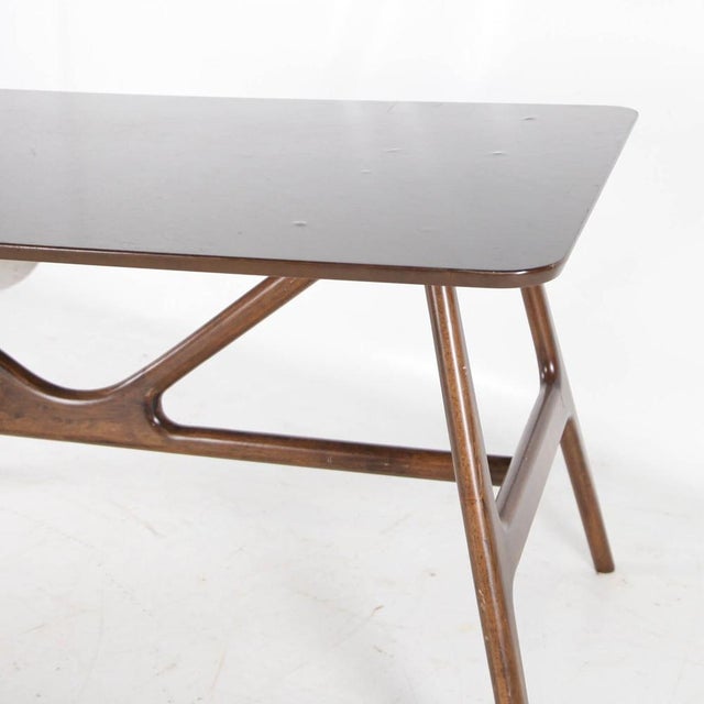1970s Vintage Japanese Dining Table, 1970s For Sale - Image 5 of 9