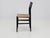 Black Black Lacquered Chair with Woven Rope Seat by Gio Ponti for Cassina, Italy, 1950s For Sale - Image 8 of 15