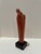 1960s 1960s Larry Mohr Signed Terra Cotta Sculpture Abstract Figurative Form on Base For Sale - Image 5 of 9