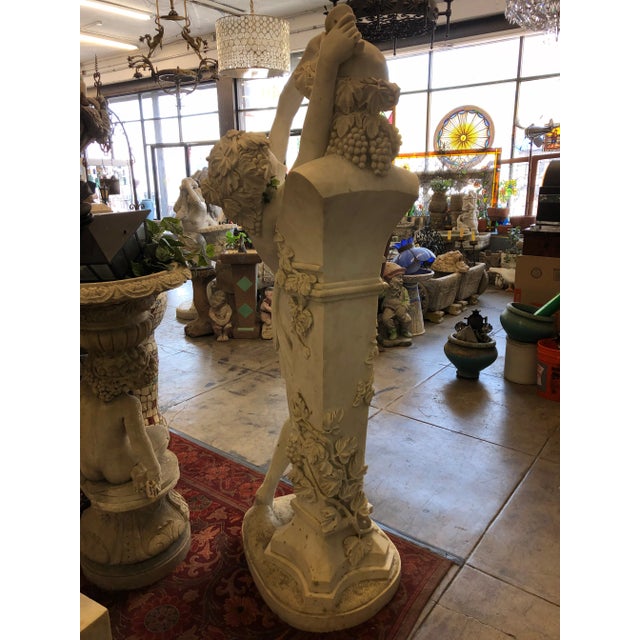 Vintage Marble Statue From the Le Belvedere Castle in Bel Air Chairish