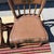 Antique Set of Six Lancaster County, Pennsylvania Paint Decorated Plank Seat Windsor Chairs, Circa 1840s–1850s For Sale - Image 9 of 12