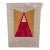 Vintage Mid Century Lyman Kipp Style Abstract Print For Sale