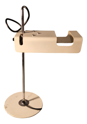 Vintage Spider Table Lamp in White by Joe Colombo for Oluce, 1970s