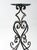 Vintage Scrollwork Iron Candle Stand For Sale - Image 14 of 17