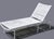 White Pair of Mid Century Outdoor Patio Chaise Lounge Chairs Attributed to Brown Jordan Regent For Sale - Image 8 of 8