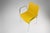Yellow Mid-Century Yellow Chair with Metal Frame and Plastic Seat, Belgium For Sale - Image 8 of 12