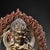 Gilt Bronze Mahakala Statue, Wrathful Deity Figure, 550g For Sale - Image 9 of 9