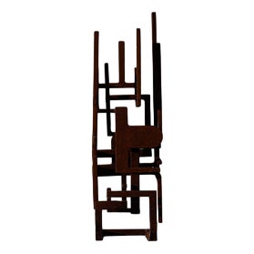 Corne Nuham, Tower IX Geometric Sculpture, 2020, Metal For Sale