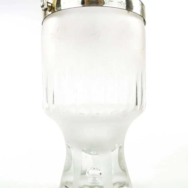 Art Deco Ice Bucket, Belgium, 1950s, in Good conditions. Designed 1950 to 1959