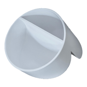 Enzo Mari - White "Colleoni" Pencil Holder, by Enzo Mari 1970, for Danese Milano - Italy