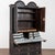 Early 19th Century Danish Black Painted Oak Baroque Secretary For Sale - Image 6 of 11