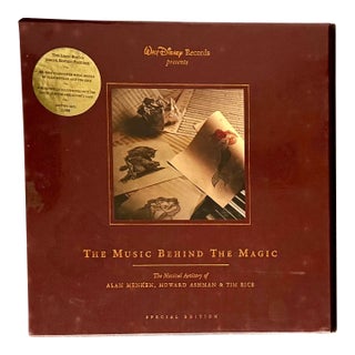 Rare Sealed Disney: The Music Behind the Magic Box Set - Signed Limited Edition of 2500 For Sale