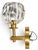 These Zeev Lighting elegant wall sconces have a beautiful balance of simplicity and luxury. The clear faceted crystal...
