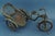 Large 19th Century Handmade Iron and Wicker Sidecar For Sale - Image 10 of 18