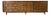 Long Mid Century Modern Thomasville Tamerlane Walnut Bar Credenza Sideboard Cabinet For Sale