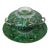 Antique Chinese Export Famille Verte Covered Cup and Under-Plate Set For Sale