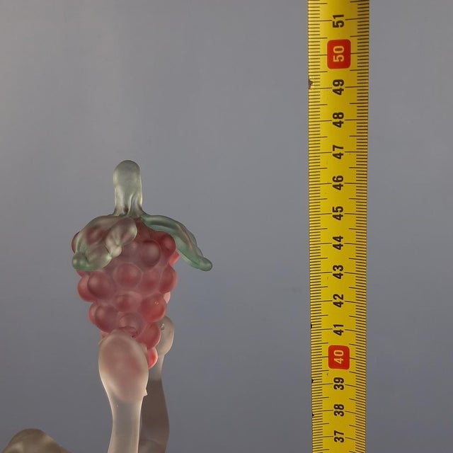 Murano Glass Sculpture of Woman with Bunch of Grapes from Seguso Vetri d'Arte, 1950 For Sale - Image 13 of 14