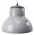 Industrial Dutch Grey Enamel Pendant Lamp from Philips For Sale