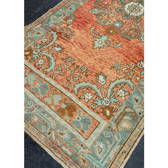 Contemporary Turkish Vintage Runner Rug 4'1" x 9'5" For Sale - Image 3 of 4