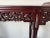Vintage Chinese Rosewood Altar Console Table – Scroll Top With Hand-Carved Dragon Apron/Sold For Sale - Image 10 of 12