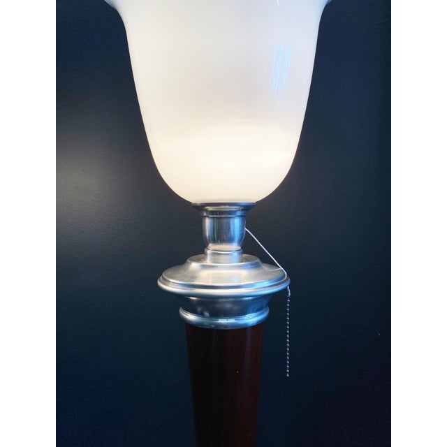 Mazda 1930s Art Deco Mazda Lamps with Original Stamp - A Pair For Sale - Image 4 of 6