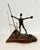 Milton Hebald, Milton Hebald Mid Century Bronze & Wood Sculpture Wpa Artist Modernist Americana For Sale - Image 9 of 12
