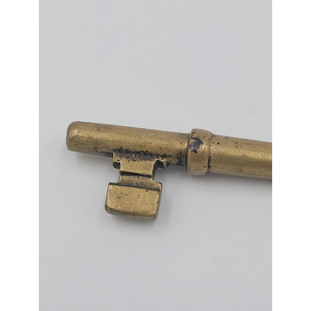 Antique Rolland for Keys New Orleans Brass Barrel Key – Early 20th Century For Sale - Image 9 of 12