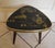 1960s Tripod Side Table with Japanese-Inspired Decor, 1960s For Sale - Image 5 of 9