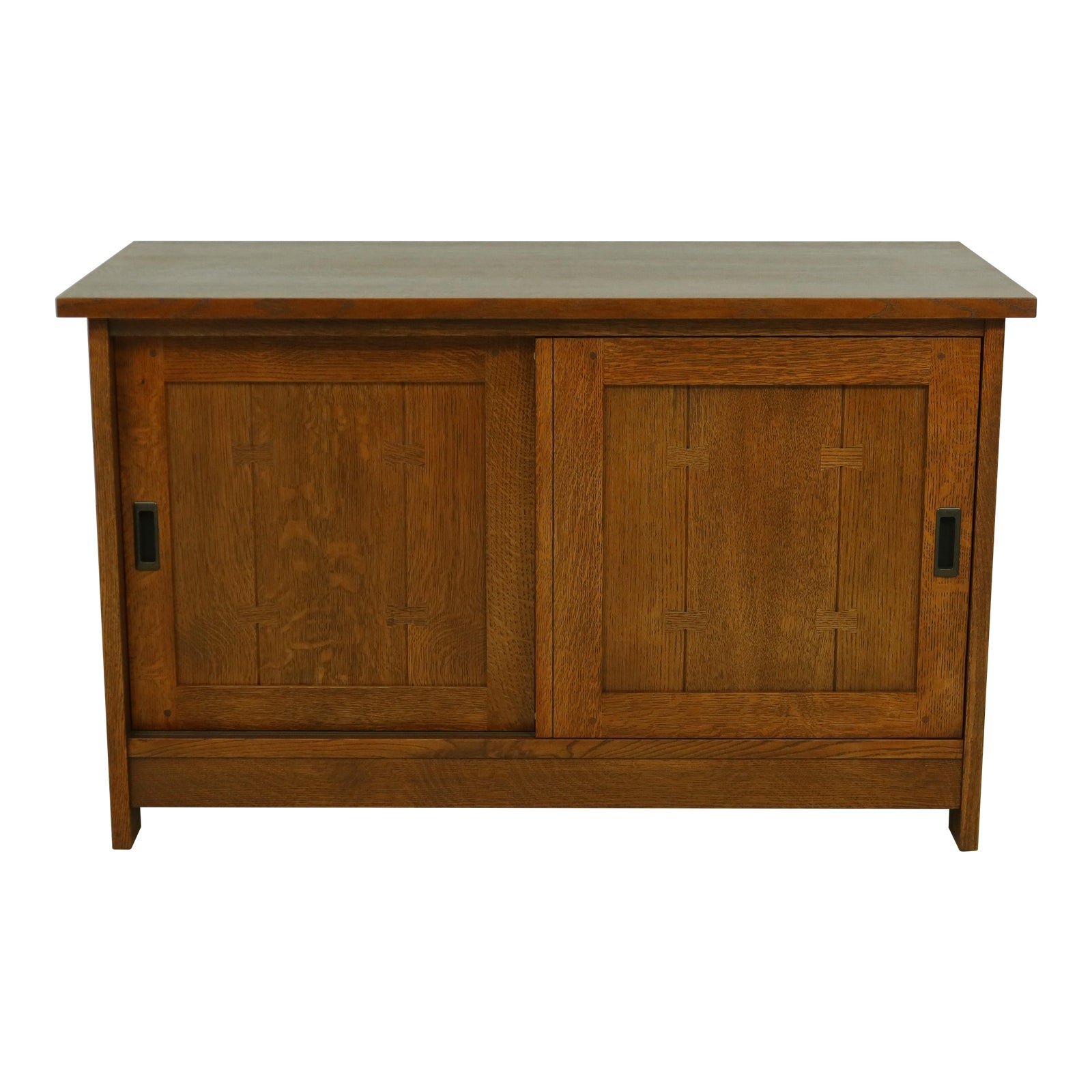 Stickley Mission Oak 2 Door Tv Chairish